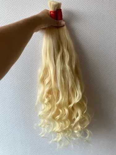 Cabelo loiro vietnamita de 65 e 75cm