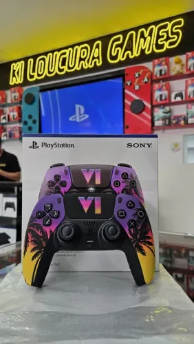 Controle Sony DualSense PlayStation®5 - Sem Fio - GTA 6 (Novidade!)