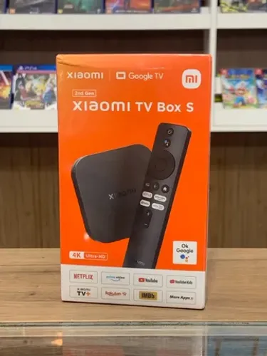 Xiaomi Mi Box S 4k 2 Geração Loja Fisica Novo Curitiba