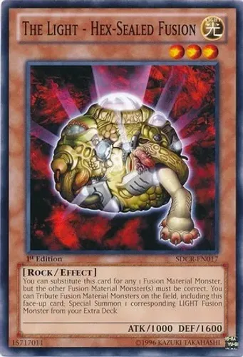 Yugioh!!! The Light - Hex-sealed Fusion [sdcr-en017] Common