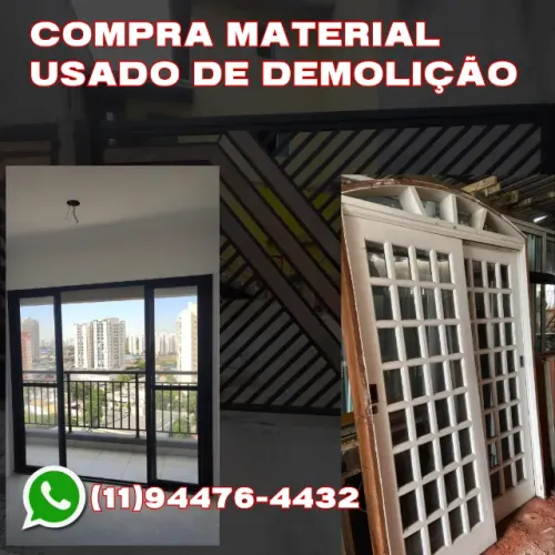 Compra de Material Usado em  Vila Olímpia