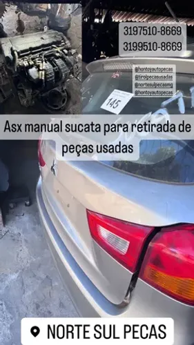 Asx sucata pra retirada de peças 