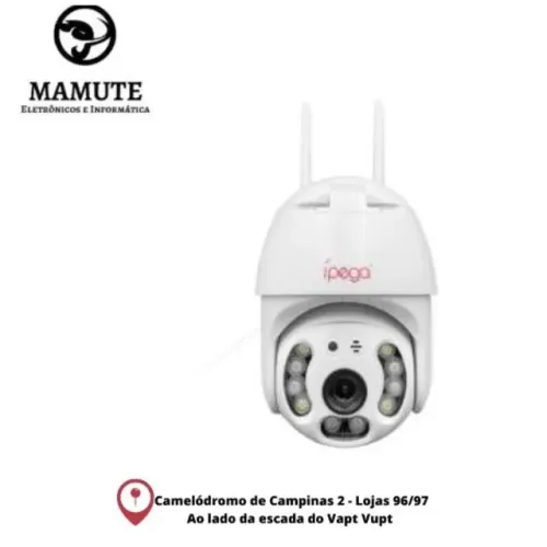 Câmera Segurança Ip Wifi Camera speed dome Audio Infravermelho