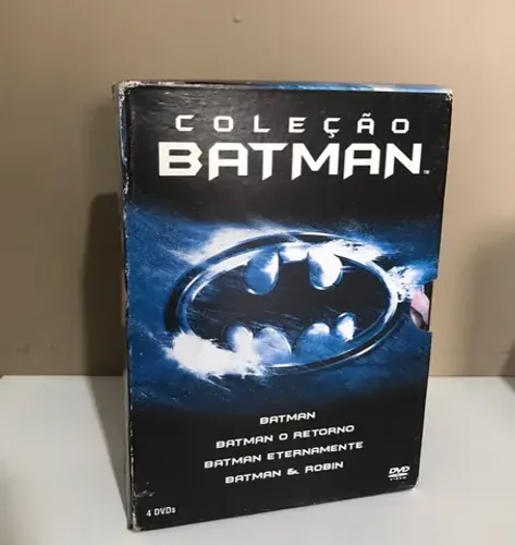 Box Coleção Batman - completa com 4 Dvd?s
