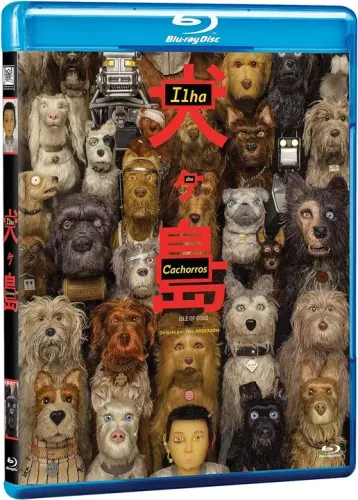 Blu-ray A Ilha dos Cachorros Original e Lacrado de Fábrica 