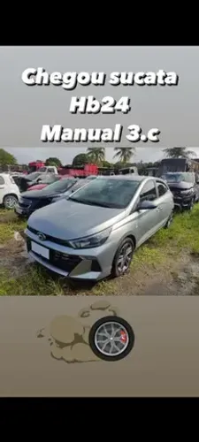 Sucata hb20 1.0 2024 Mec para retirada de peças