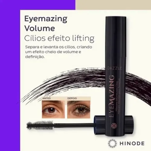 Máscara para Cílios Eyemazing Volume Dazzle - R$49,90!