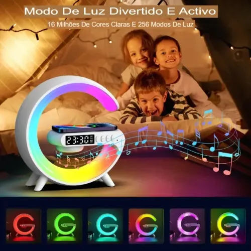 Lâmpada de luz noturna sem fio RGB