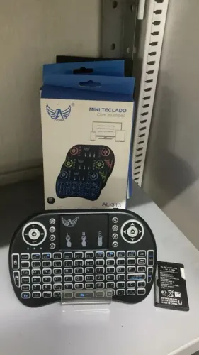 Teclado Mini Bluetooth Sem Fio para Smart TV