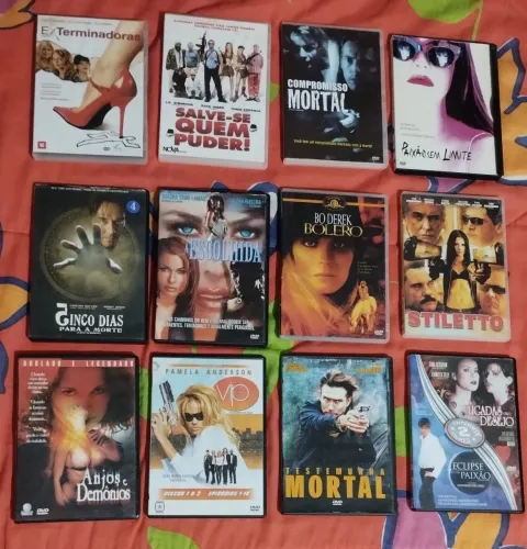 Coleção de Filmes em DVD - Diversos Gêneros
