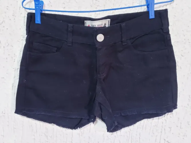 Short Jeans Preto - Tamanho 36