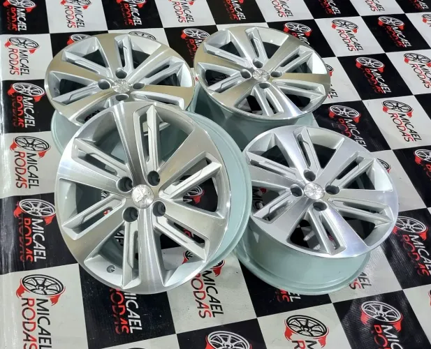04 rodas aro 17 Peugeot 308 4x108 Originais Zeradas 