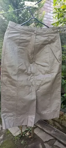 Saia lápis de couro legítimo 