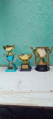 Troféus para premiação