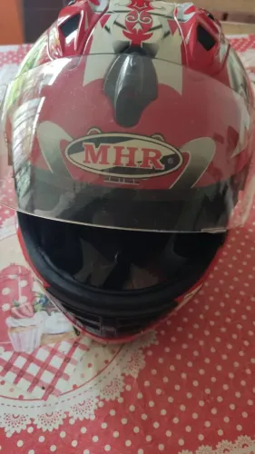 Kit capacete e calça para Motociclista