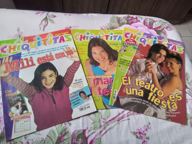 Coleção Revistas Chiquititas Argentina Oficiais - Anos 2000 e 2001 - Frete Grátis 