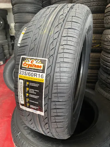 Pneu 235/60/16 Crystone remolde (inmetro, borracha vipal)