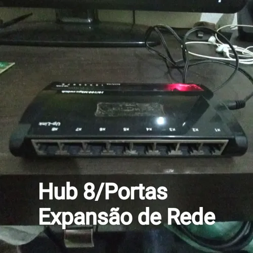 Hub 8 Portas Expansão de Rede ( Usado )