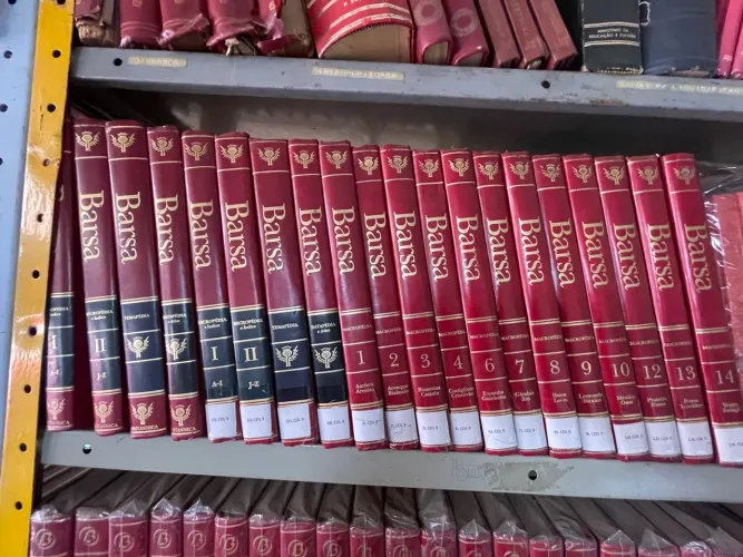Barsa ano 2000 enciclopédia 22 volumes completa