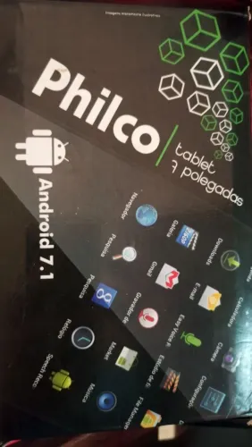 Tablet Philco infantil com defeito tela travando