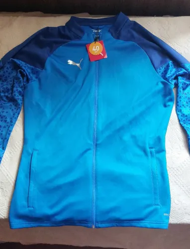 Jaqueta Puma Azul Esportiva
