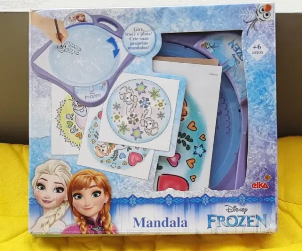 Kit de desenho "Mandala Disney Frozen".