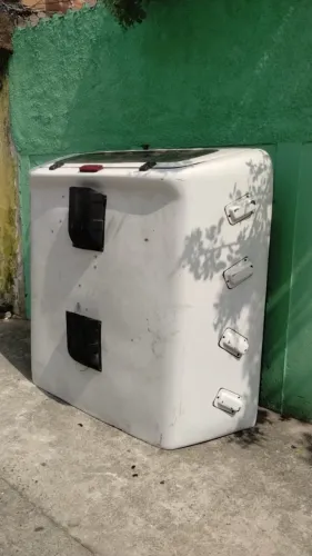 cabine de fibra laterais fechada S10 cabine dupla mod novo.