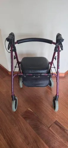 Andador com assento e freios novíssimo!!!