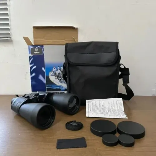 Binóculo Profissional De Longo Alcance Zoom 10x A 60x Até 1000m