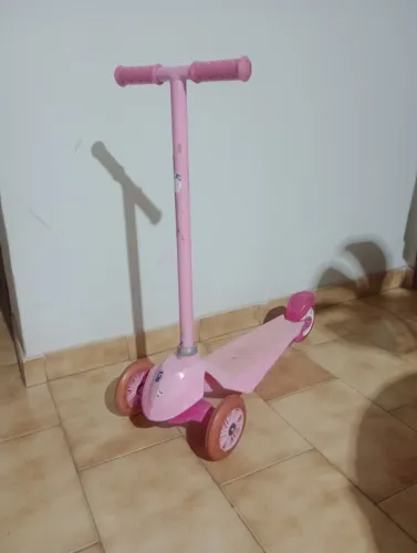 Patinete infantil rosa menina