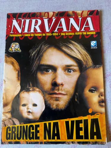 Revista nirvana grunge na veia