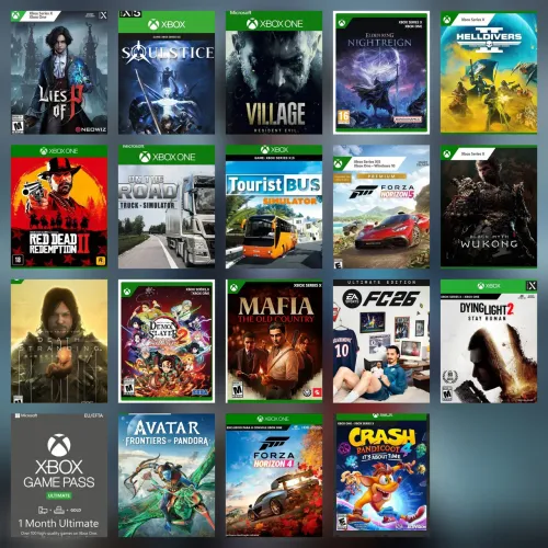 Jogos Xbox one e séries xs 
