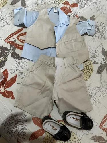 Roupa social infantil completa