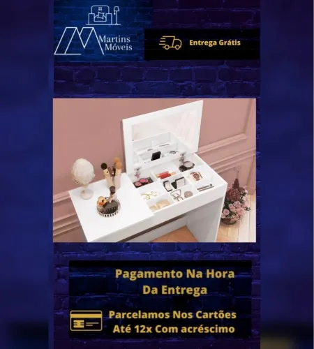 GRANDE  PROMOÇÃO PENTEADEIRA COM ESPELHO ENTREGA GRATIS E ACEITA CARTÃO