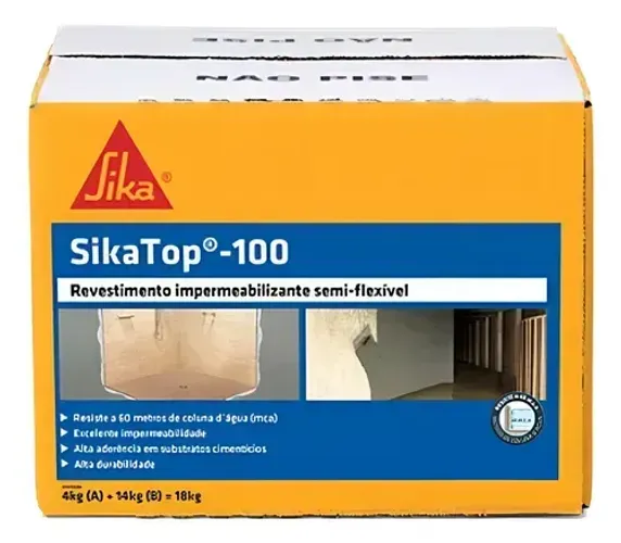 Sika Top 100 - Revestimento Impermeabilizante 18kg - Sika