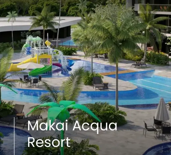 OPORTUNIDADE! RESORT MURO ALTO! MAKAI ACQUA RESORT