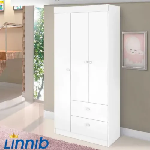 GUARDA ROUPA INFANTIL 3 PORTAS PAGA SOMENTE NA ENTREGA VENHA PARA @LINNIB