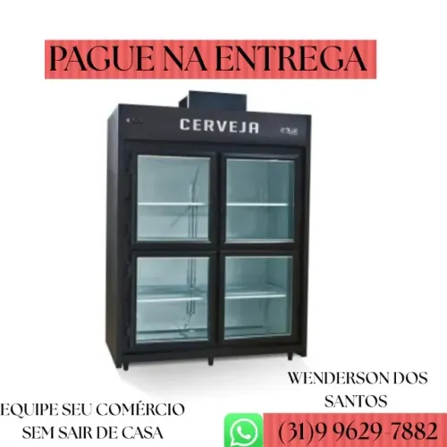 Minicâmara Cervejeira 30 Caixas 4 Portas De Vidro Polar MCB150PV 220v