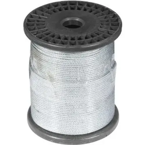 CABO DE ACO PLASTIFICADO 1/16POL 1,6MM 6X7 100M ALMA DE FIBRA VONDER