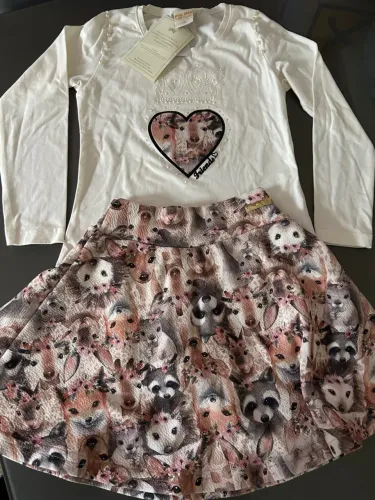 Conjunto infantil menina novo tam6 (Pic Nic)