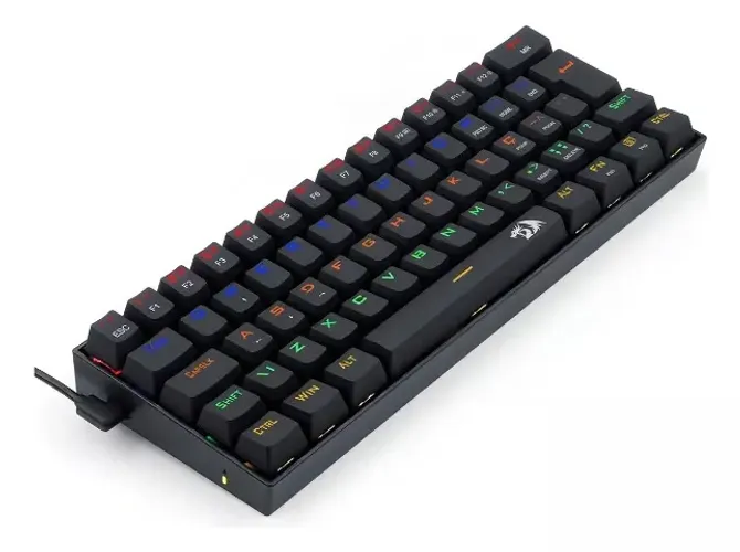 Teclado Mecânico Redragon Lakshmi Rainbow Brown K606 Abnt2 Gamer - Novo - Loja Coimbra