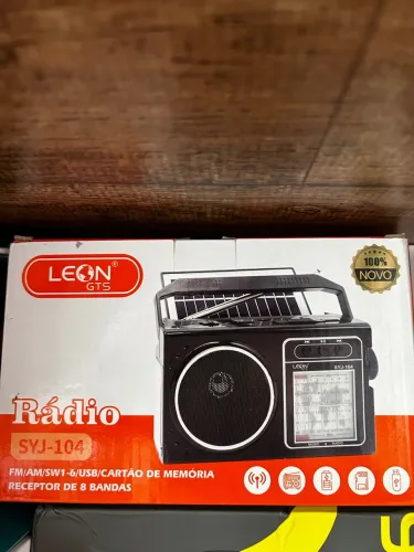 Rádio Portátil Leon SYJ-104