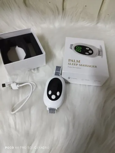 Massageador de Palma para Dormir e controle de ansiedade 