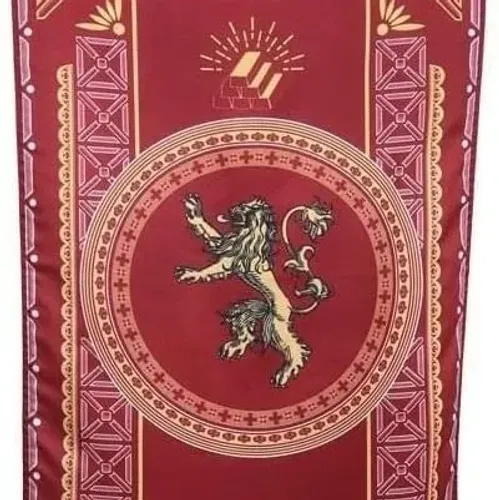 Bandeira Flâmula Casa Lannister - Game of Thrones - Oficial e Importada - Raridade!