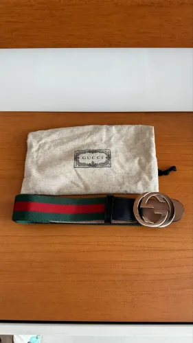 Cinto Gucci Original Tam 38 - 44 com Nota Fiscal