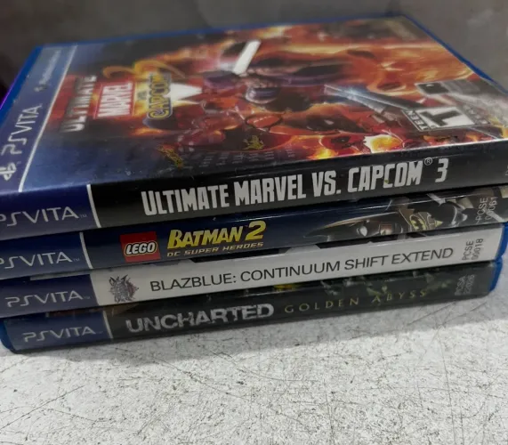 Lote de jogos Psvita