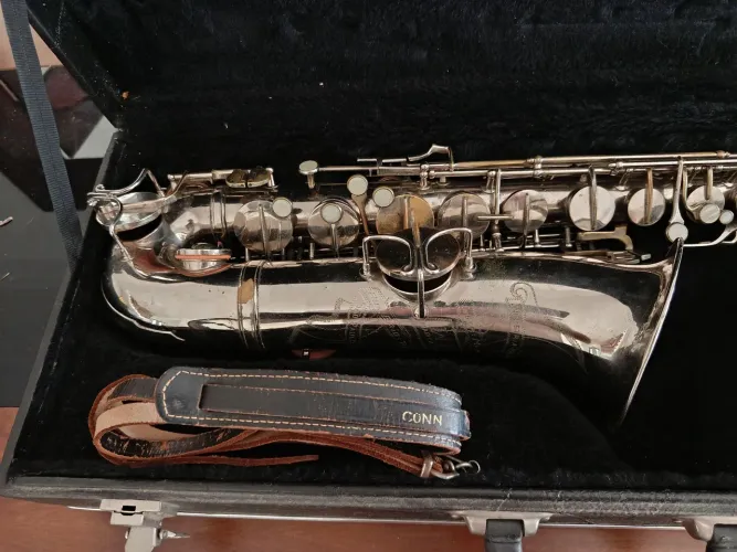 Saxofone Weril tenor em Dó (C Melody) raridade!