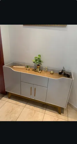 Buffet Aparador Novo Off White 