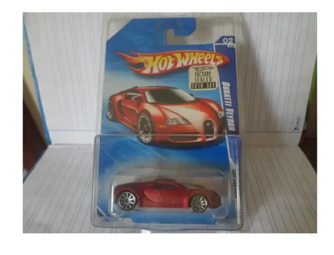 Hot Wheels Bugatti Veyron Cereja raríssimma - 17jcd