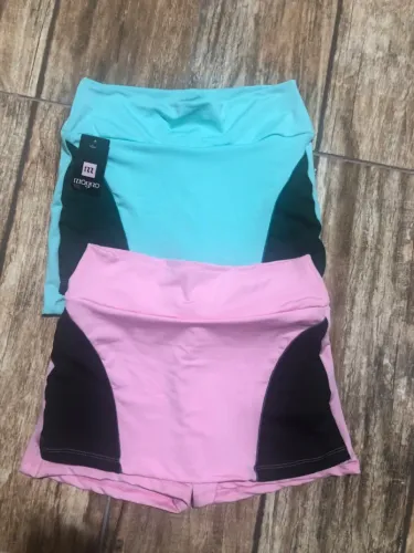 Shorts Saia Fitness Coloridos - Novo